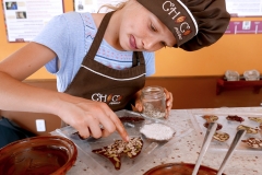 Anna is making chocolate by Choco Museo Puerto Vallarta
