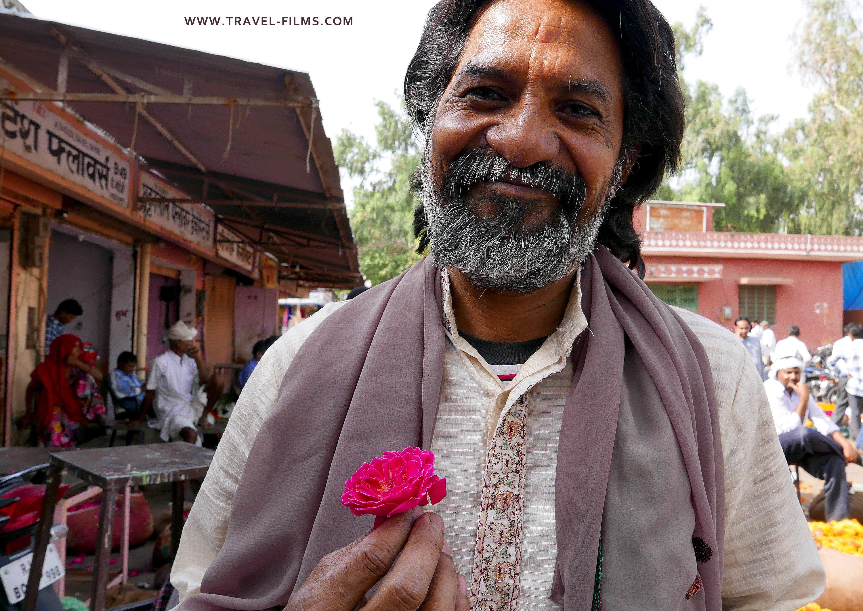 Jaipur flower market