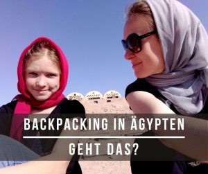 backpacking in aegypten