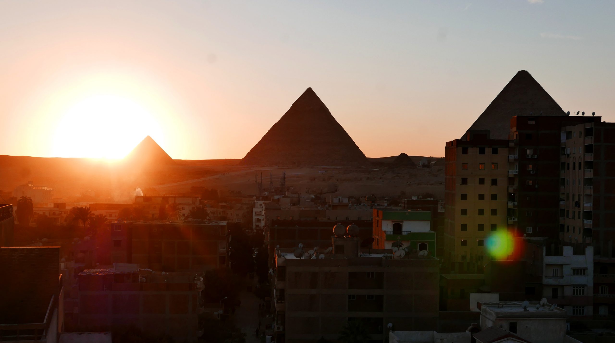 Giza pyramiden